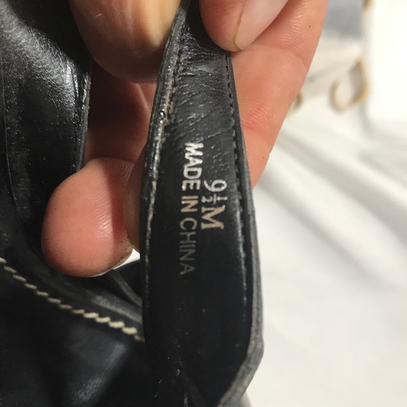 Linea Paolo Wmn’s Sz9.5 Black Heels#A122 - Picture 5 of 6